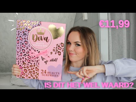 KRUIDVAT BEAUTY DIVA ADVENTSKALENDER 2022 UNBOXING!