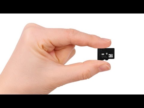 How to insert Micro SD card into Adapters