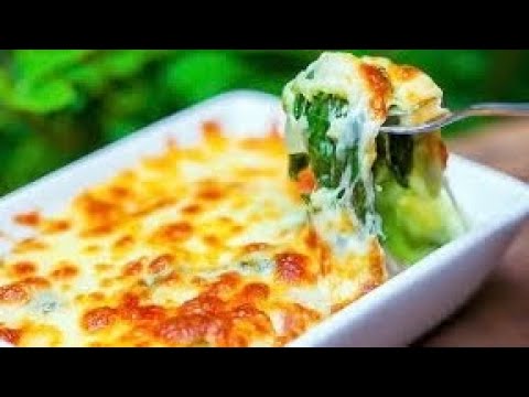 BAKED SPINACH WITH CHEESE | How To Cook Baked Spinach with Cheese At Home