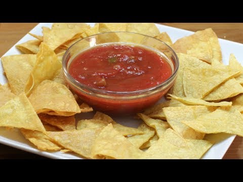 How to Make Homemade Tortilla Chips 2 Ways | Easy Tortilla Chips Recipe