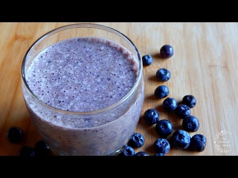 Easy & Simple Blueberry Breakfast Smoothie Recipe | The Sweetest Journey