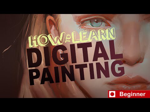 How to Learn Digital Painting (Beginners)