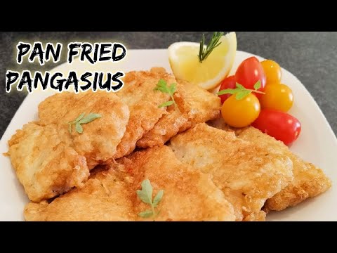 How to cook Pan-Fried Pangasius Fillet | panga rebozado | #Shorts @jadsfoodiecanp