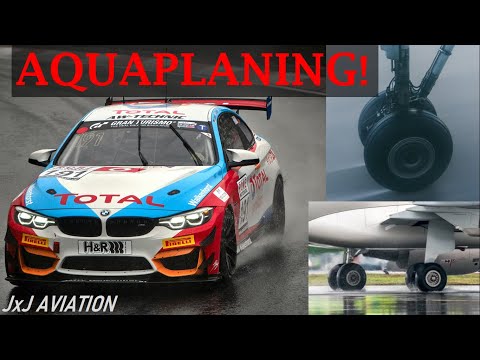 What is Aquaplaning? | Why is it DANGEROUS for Aircraft and Automobiles? | Types of Aquaplaning |