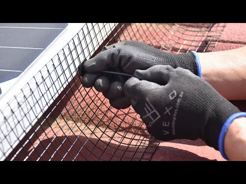 Solar Panel Protection - Simple and Easy Method to Deter Birds and Rodents from Your Solar Panels