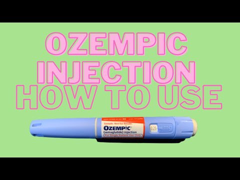OZEMPIC Injection: How To Use