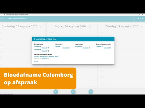 Bloedprikken op afspraak in Culemborg