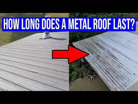 How Long Does a Metal Roof Last? (Screw Down and Standing Seam)