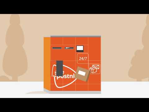 PostNL Pakket- en briefautomaat Ontvangen