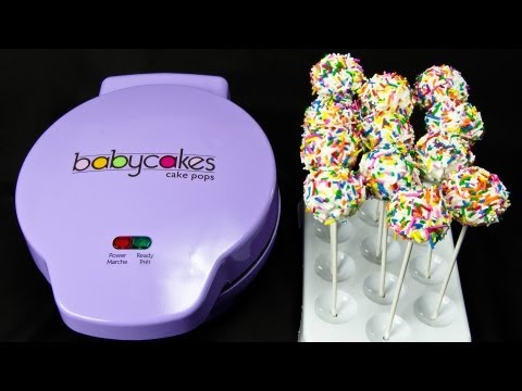 Making Cake Pops with The Babycakes Cake Pop Maker by Cookies Cupcakes and Cardio