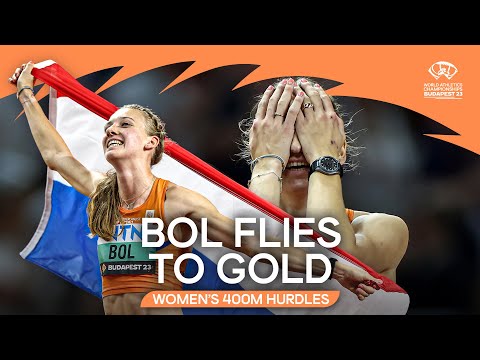Femke Bol blazes to 400m hurdles gold | World Athletics Championships Budapest 23