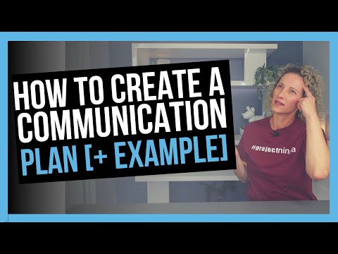 Project Communication Plan [STEP-BY-STEP INSTRUCTIONS]
