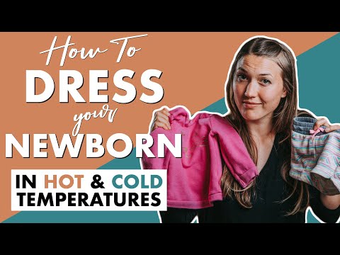 How To DRESS BABY For SUMMER + WINTER + SLEEP | Signs Baby is TOO HOT