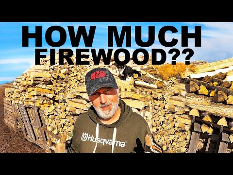 How much FIREWOOD do you NEED for a YEAR?